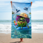 Dona Melona Beach Towel