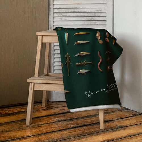 Hook, Lure & Relax Beach Towel