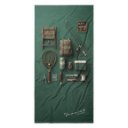 Fishing Checklist Beach Towel – Hook. Bait. Chill.